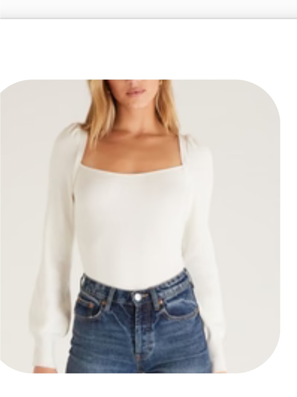 Hadley Sweater Tie sweater top